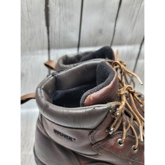 Worx By Red Wing 5626 Boots Men\'s 12 WW Leather Metguard Steel Toe Work Boots main image 11
